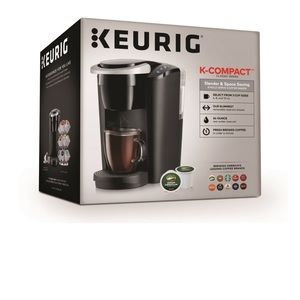 Keurig K-Compact Single-Serve K-Cup Pod Coffee Maker, Black
